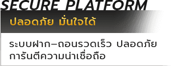 แพลตฟอร์มปลอดภัย